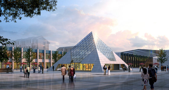 大安金字塔网架